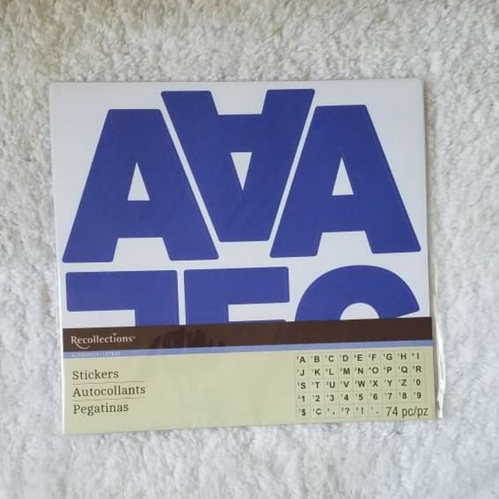 Recollections 74 Piece Sticker Set